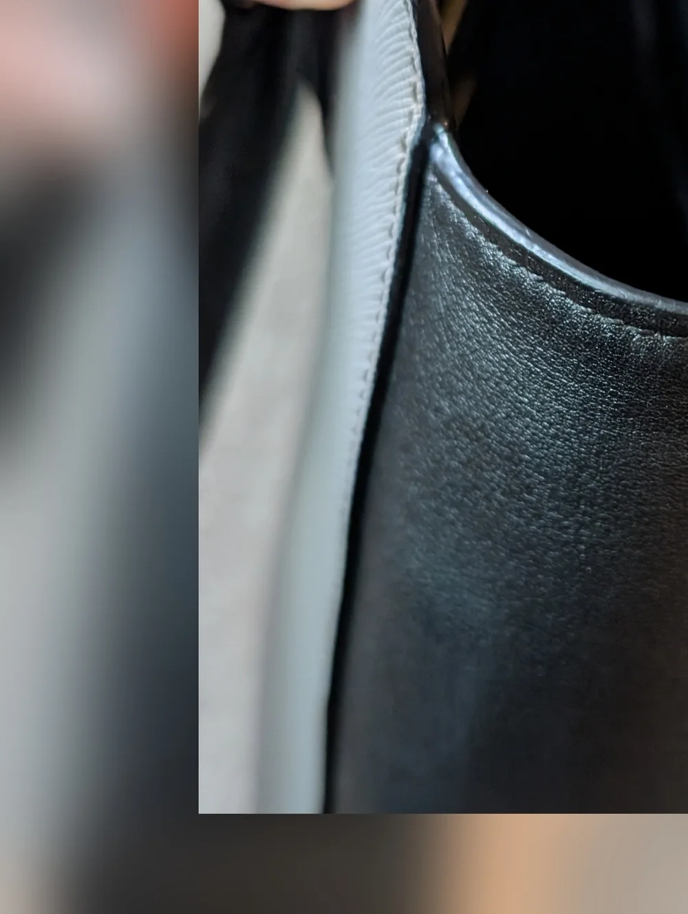 Prada Saffiano Leather Grey/Black Top Handle Tote Rehab Project Bag As Is! - Picture 13 of 16